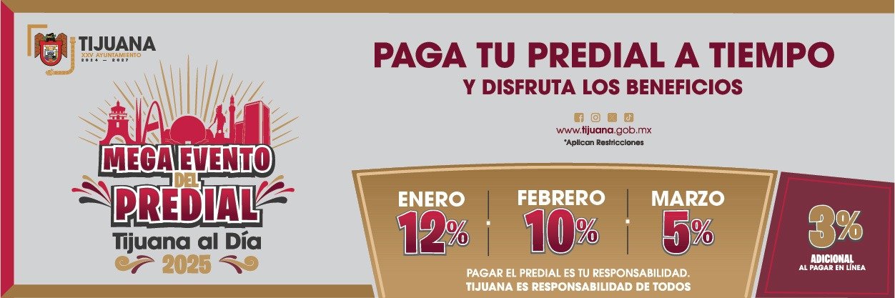 Predial febrero 2025 10%