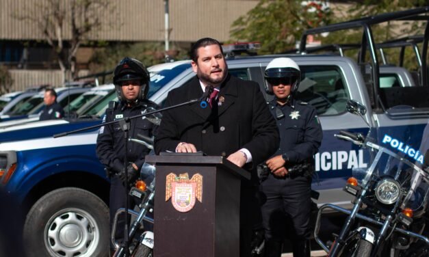 140 NUEVAS UNIDADES Y 215 ARMAS FORTALECEN A LA POLICÍA DE TIJUANA