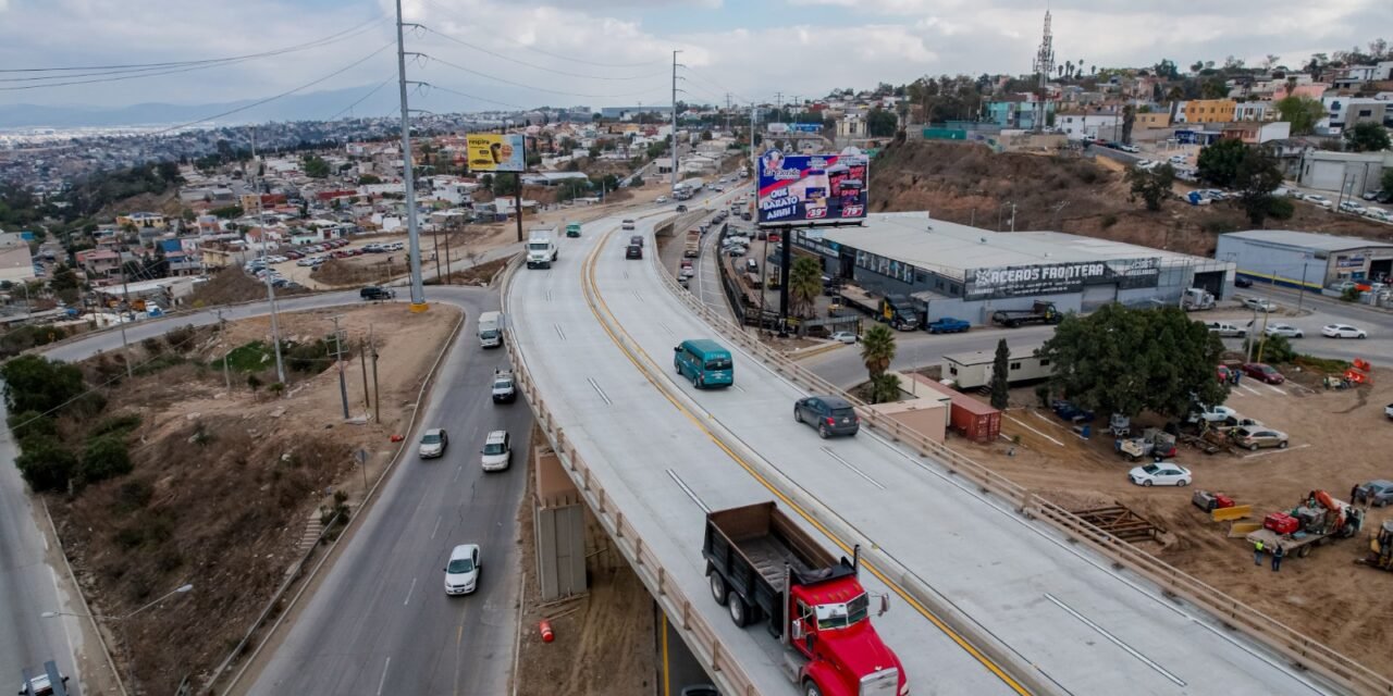 INAUGURA GOBERNADORA MARINA DEL PILAR NODO MORELOS PARA AGILIZAR LA MOVILIDAD DE MÁS DE 500 MIL TIJUANENSES DIARIAMENTE