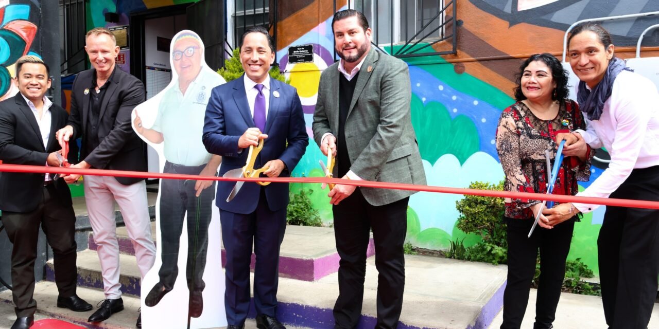 PARTICIPA ISMAEL BURGUEÑO EN LA APERTURA DEL ALBERGUE CASA DE LUZ TIJUANA