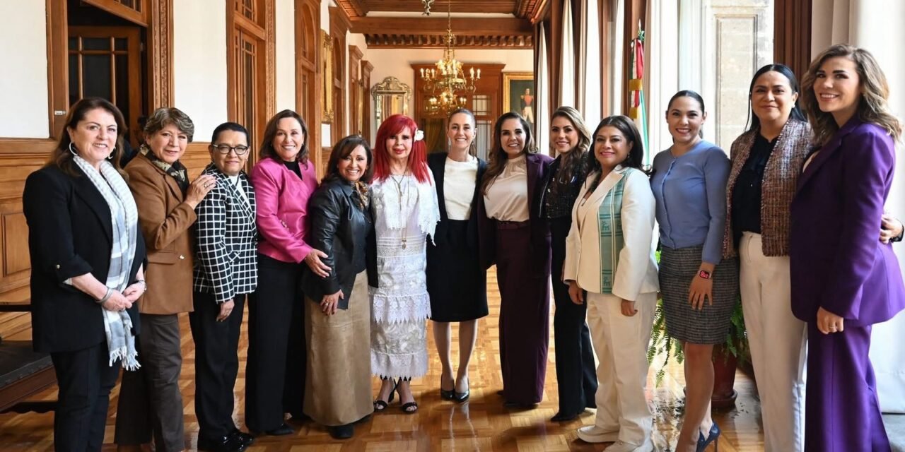 SOSTIENE REUNIÓN PRESIDENCIAL GOBERNADORA MARINA DEL PILAR PARA FORTALECER IMSS-BIENESTAR