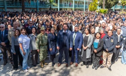 PRESIDE ISMAEL BURGUEÑO CEREMONIA CONMEMORATIVA AL 87 ANIVERSARIO DE LA EXPROPIACIÓN PETROLERA