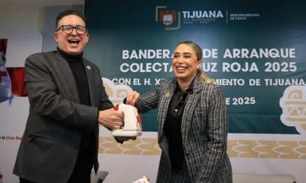SE SUMA XXV AYUNTAMIENTO DE TIJUANA A LA COLECTA DE LA CRUZ ROJA MEXICANA 2025