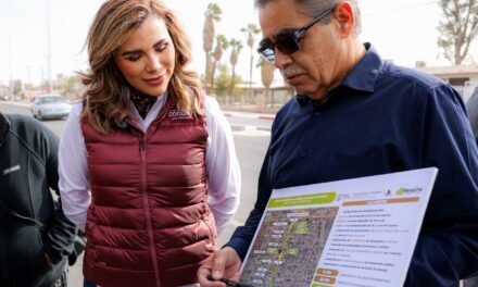 INAUGURA GOBERNADORA MARINA DEL PILAR AVENIDA IGNACIO ZARAGOZA DE MEXICALI COMO PARTE DEL PROGRAMA “RESPIRA”