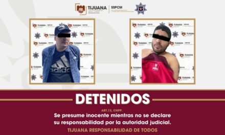 CAPTURA POLICÍA MUNICIPAL A PRESUNTOS ASALTANTES