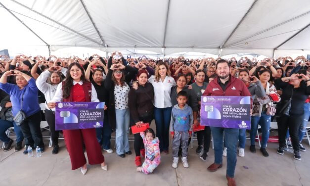 AVANZA LA TARJETA VIOLETA COMO DERECHO PARA TODAS LAS MADRES AUTÓNOMAS DE BAJA CALIFORNIA: GOBERNADORA MARINA DEL PILAR