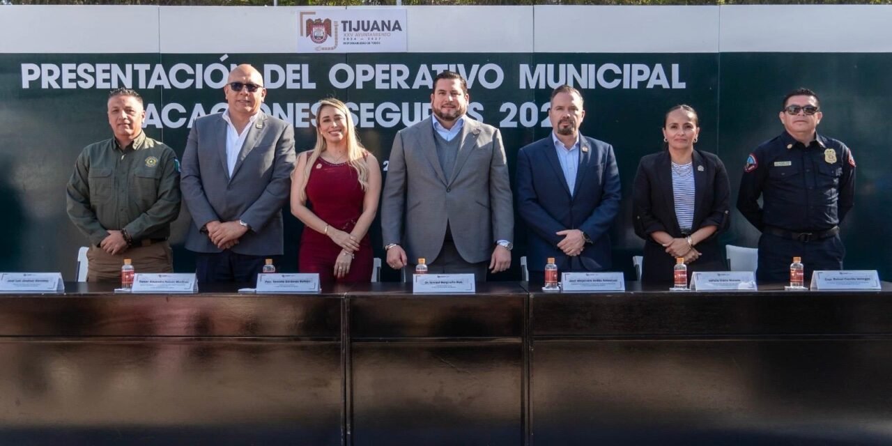 PONE EN MARCHA PRESIDENTE MUNICIPAL ISMAEL BURGUEÑO OPERATIVO VACACIONES SEGURAS 2025