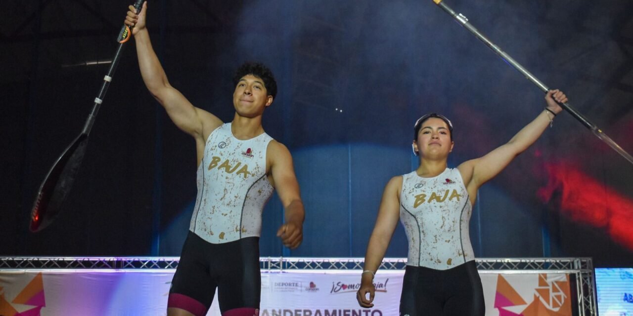 ¡ORGULLO BAJACALIFORNIANO! ABANDERAN A DELEGACIÓN DE ATLETAS RUMBO A OLIMPIADA NACIONAL 2025